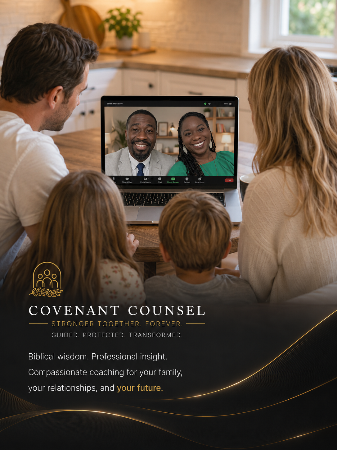 Family coaching session — Covenant Counsel™ Family & Pastoral Care