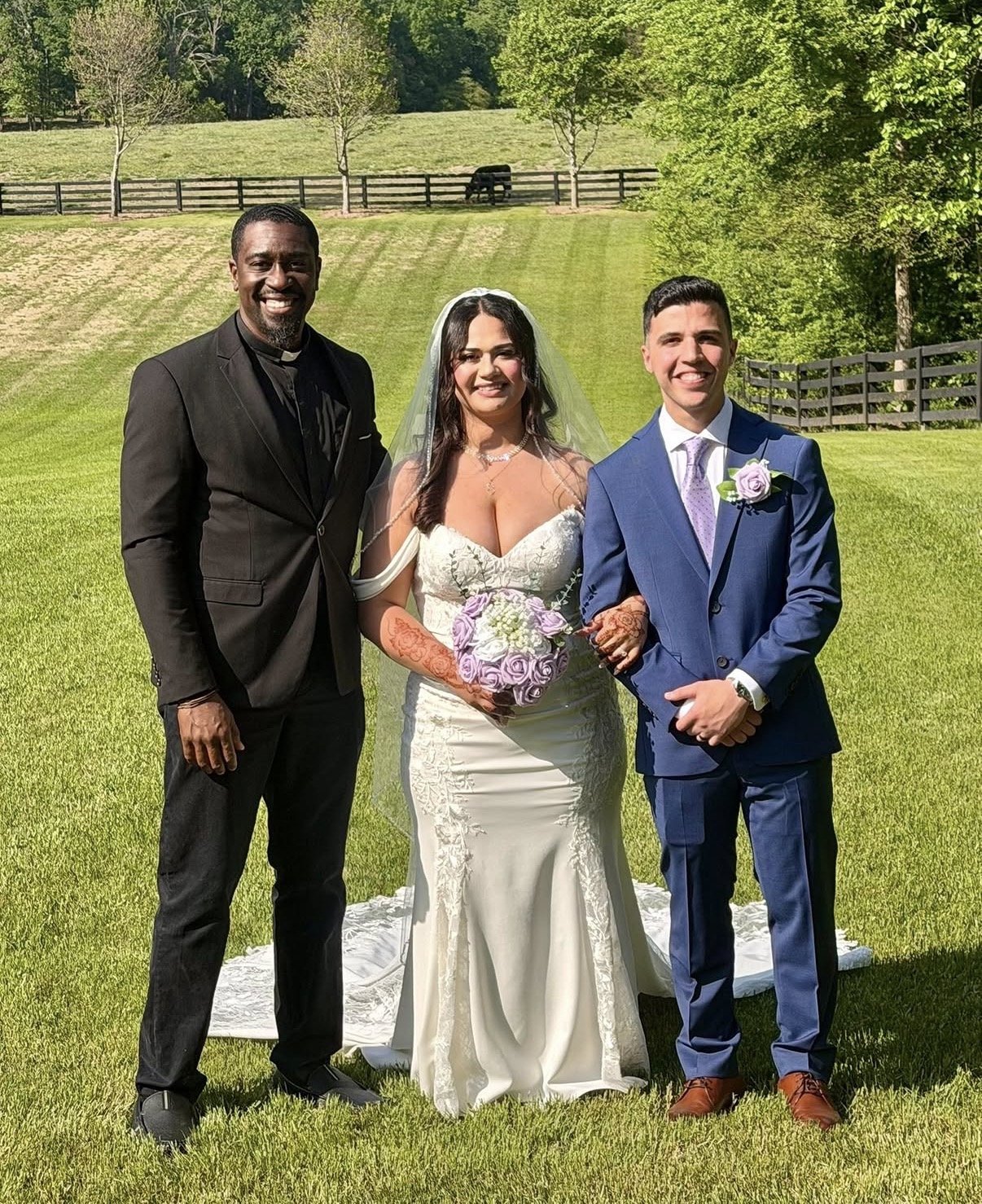 Pastor Theo Schaffer officiating a wedding — Ten Phases™ Marriage Ministry